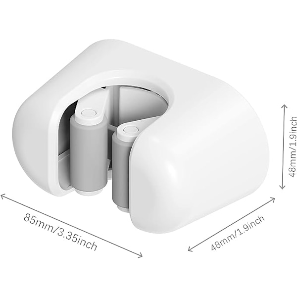 Seinään kiinnitettävä luudanpidike 2 kpl - Mopinpidike/Seinään kiinnitettävä luudanpidike, Raskaankaltainen itseliimautuva siivousvälineiden järjestäjä H