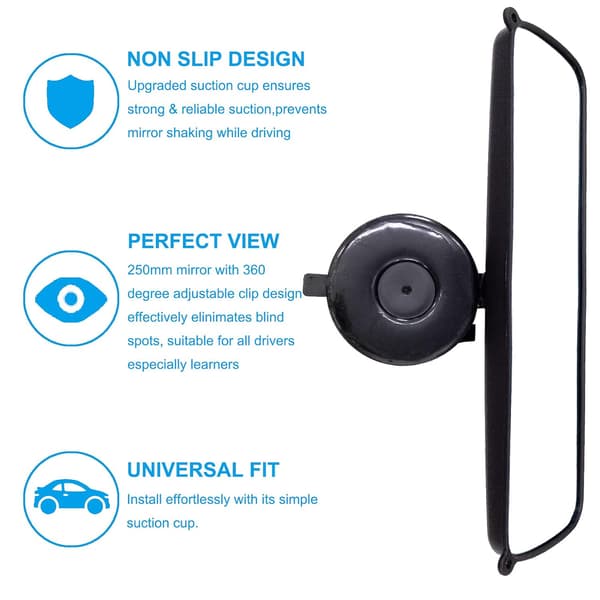 Accompanied Driving Rear View Mirror, Car Rear View Mirror, Unive