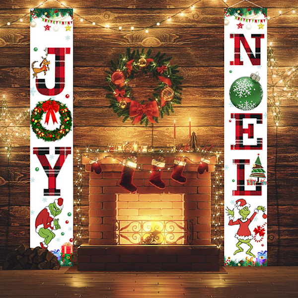 （180x30cm）Julebanner (300D Oxford stoff)41 O