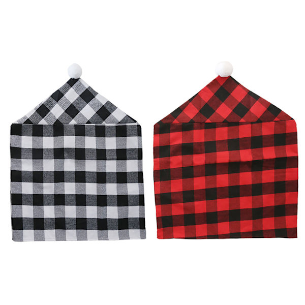2 stycken julstolsöverdrag, storlek 12 L