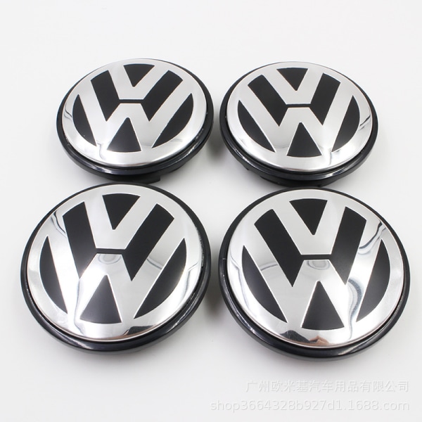 Volkswagen Beetle Golf Polo Navkapslar Hjul Center Caps 3B7601171 (4