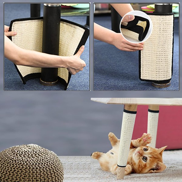 Cat Scratching Mat Natural Sisal Cat Mat Heavy Duty Sisal Cat Mat