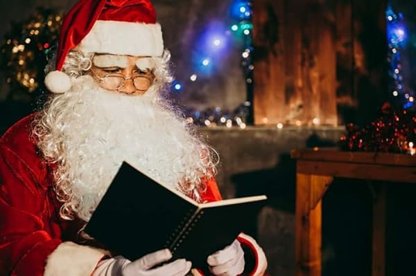 6 stk Grønne Julemannhatter