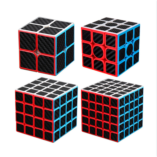 Speed ​​Cube Set, 2x2x2 3x3x3 4x4x4 5x5x5 Speed ​​Magic Cube, Ca