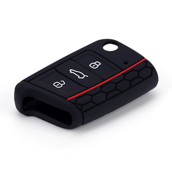 Passer til VW Golf 7 (5G) Cover GTI Design Tændingsnøgler Nøgle C