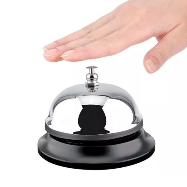 Big Call Bells, 3.34 Inch Diameter, Desk Bell Service Bell for Hotels, Scho