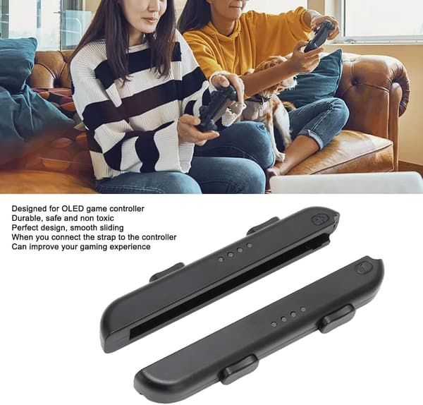 Joycon håndleddsstropper for Switch, erstatningsspillkontroller håndleddsstropp for Joy Con stropp 2-pakning, Jo
