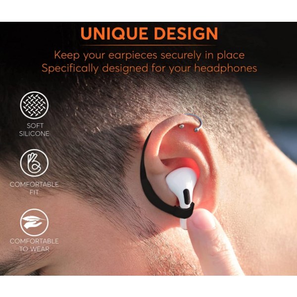 Korvakoukut AirPods 3 & 2 & 1 & Pro EarHon kanssa yhteensopivat korvakoukut