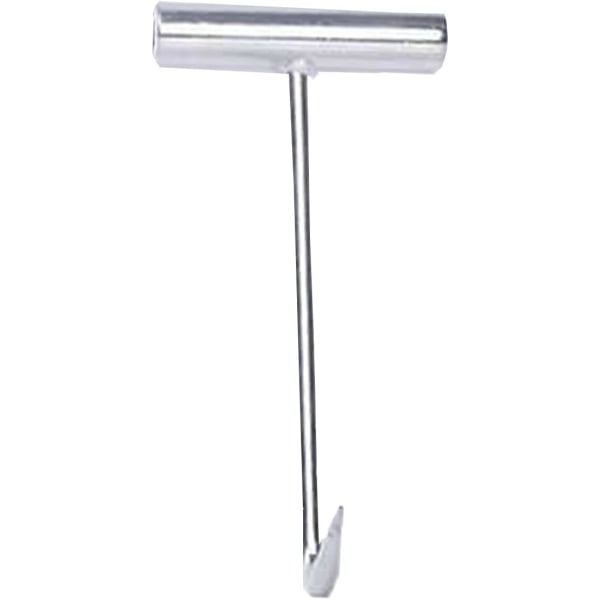 17*11cm - Kødkrog - Røgerkrog - Rustfrit Stål T-Krog - Slagter - Til at Bære Lufttørret Røget Tørret Kød og K