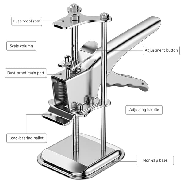 Arm Hand Tool Jack 2 st Precision Clampverktyg med Skala St
