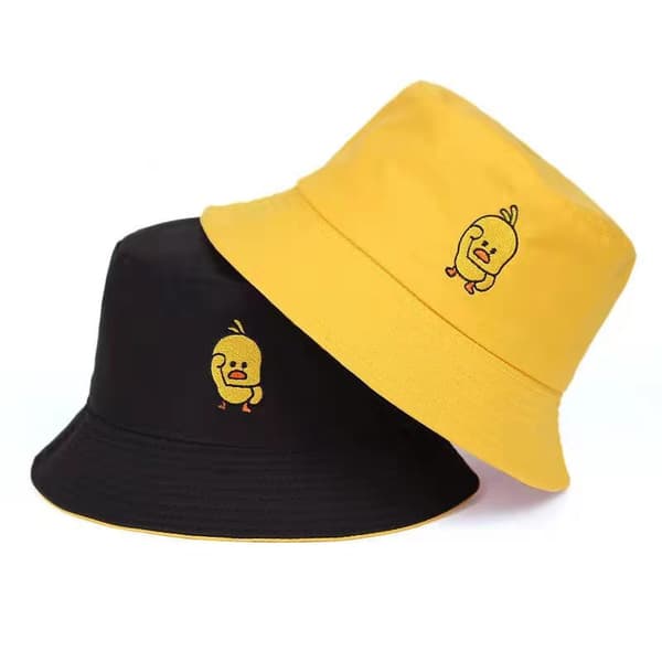 Dobbeltsidet Spandhat Solhat Kvinder Mænd Sommer Unisex Mode