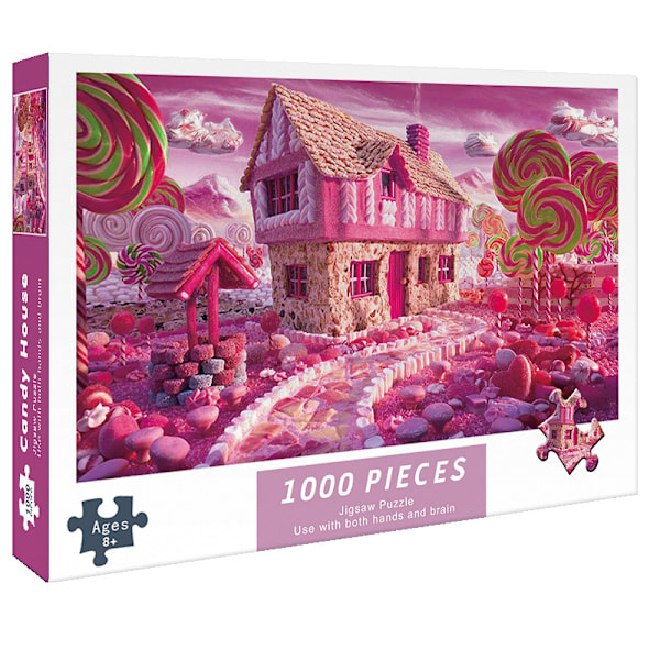Julegave-puslespil 1000 brikker (Stil 24) Style 13