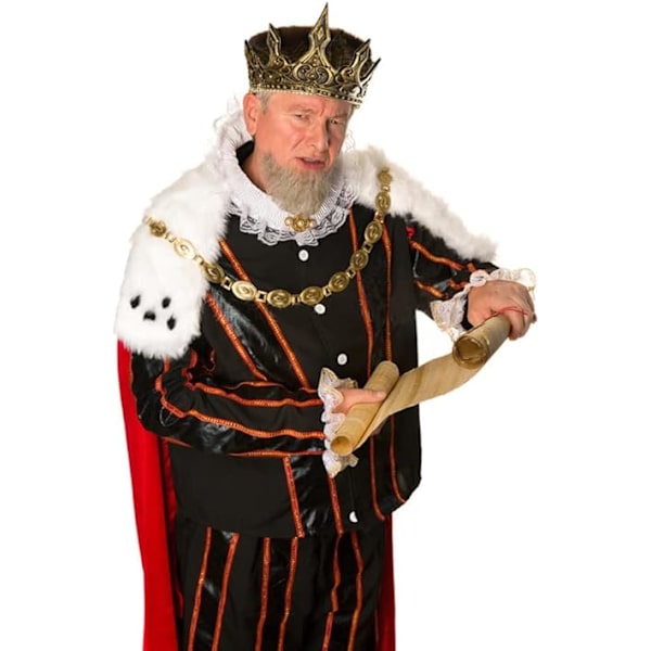 2 kappaletta keskiaikainen kuningas kruunu hiuspanta tiara lava Halloween cosplay kruunu prop naamiaisasu aikuisille