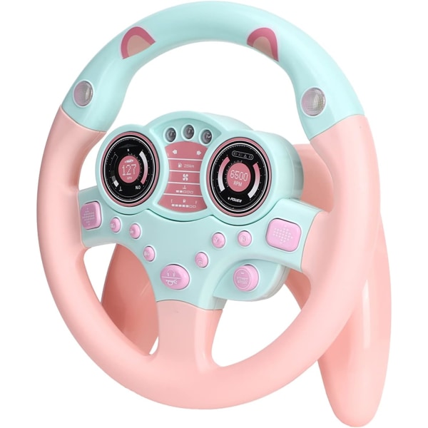 Børnerat til bil, CO simuleret fører, pink simulation