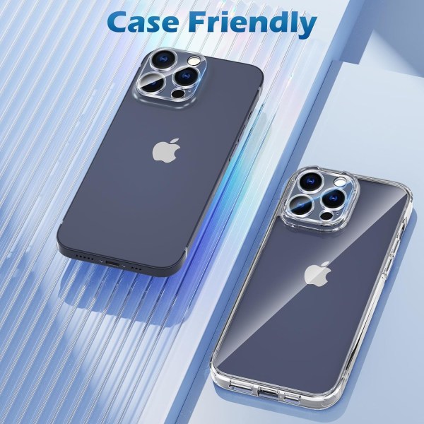 3 stk. bakre kameralinsebeskyttelse for iPhone 15 Pro & iPhone 1