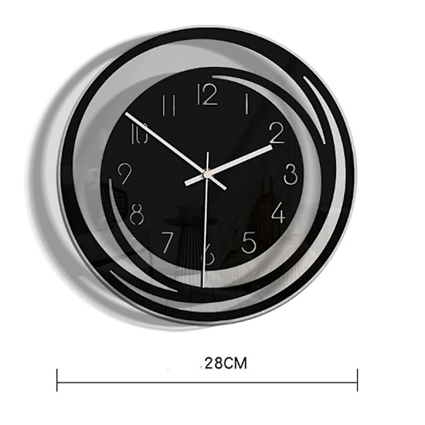 Romdekorasjon Akryl Veggklokke Eksplosjonsmodeller Minimalistisk Nei