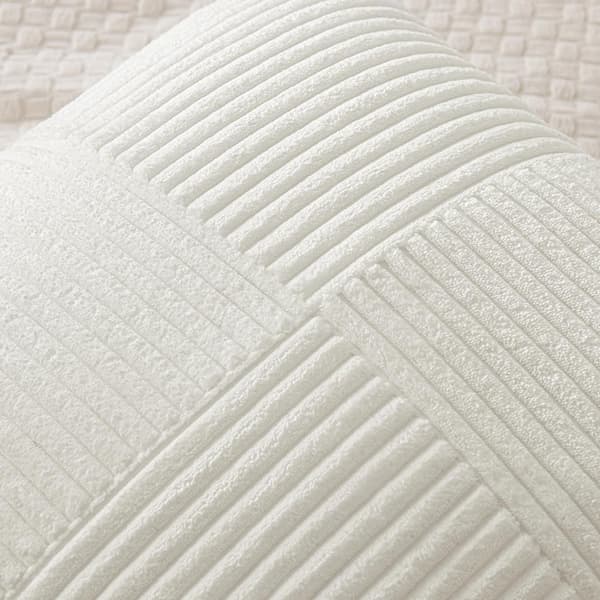 2 kpl Korduroytyyny 45*45cm white