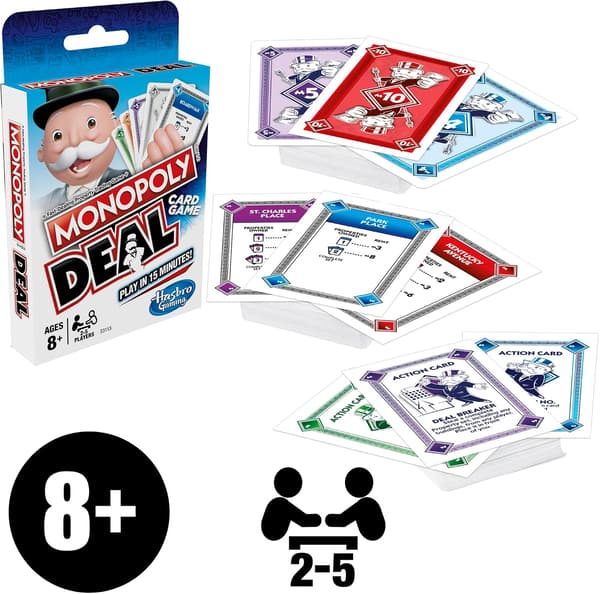 Monopoly Kaupankäyntikorttipeli Sininen Laatikko