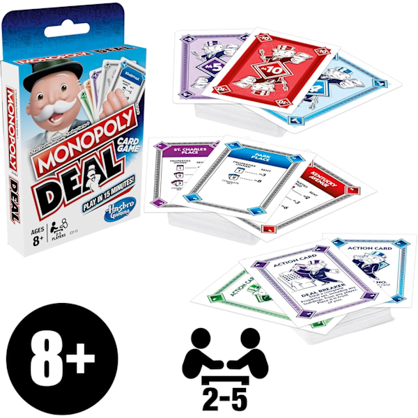 Monopoly Trading Card Game Blå Box