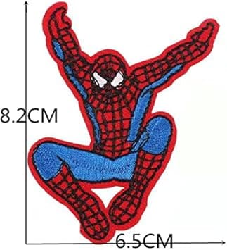 20 st Blandade Spider-Man Dinosaur Broderade Tygmärken