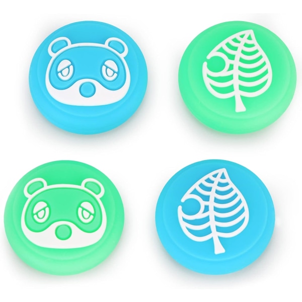 Søte tommelgrephetter for Nintendo Switch/Lite/OLED-kontroller (Le
