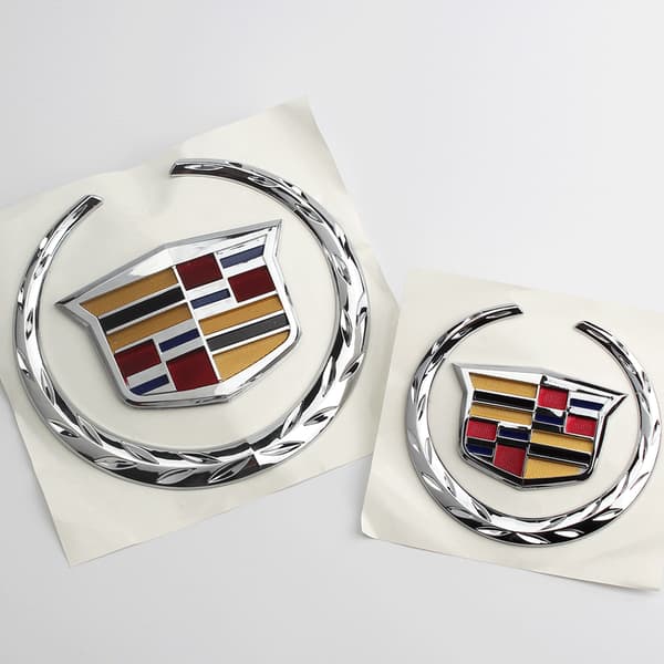 2 stk Cadillac front- og bakdekaler SRX ATS XTS sti