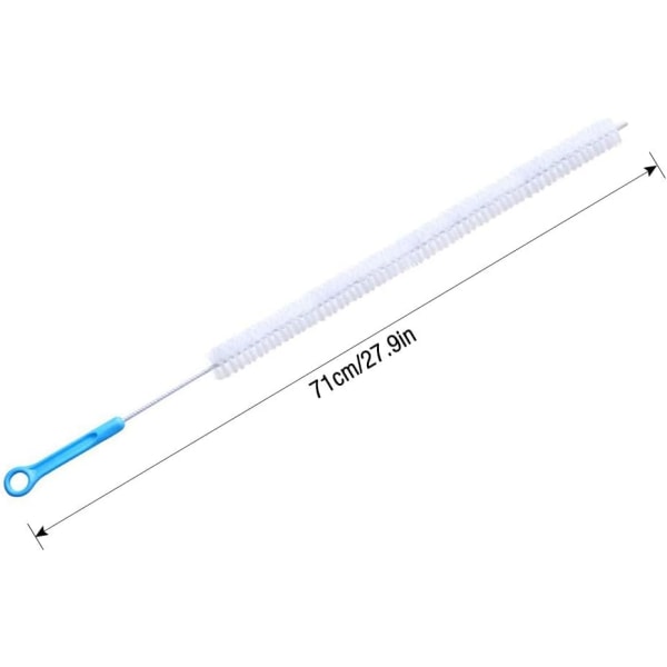 Lång rörborste, 2 stycken 71 cm avloppsrör rengöringsborste, avlopp C