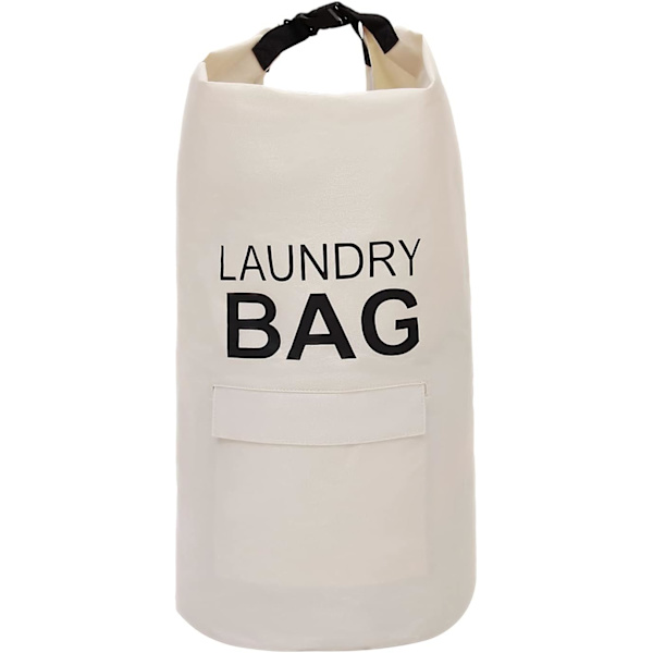 Beige 71L Ripustusvaatepussi Kahvoilla - Pyykkiastia R