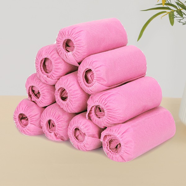 Rosa - 50 stycken Engångsskoöverdrag Arbetskläder Engångsskoöverdrag Nonwoven