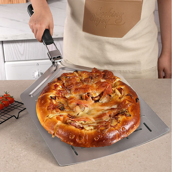 Pizzaspade til brændeovn Grill - Rektangulær rustfrit stål