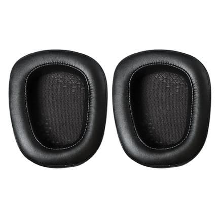 1 par (svart) øreputer kompatible med Logitech G935
