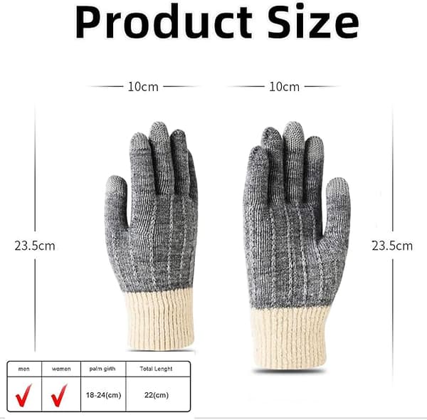 Vinterhandsker til kvinder Touchscreen-handsker Nogle varme handsker med