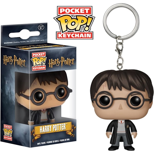POP-indstillinger i dit hjem: Harry Potter - Harry Doll nøglering charme legetøj A