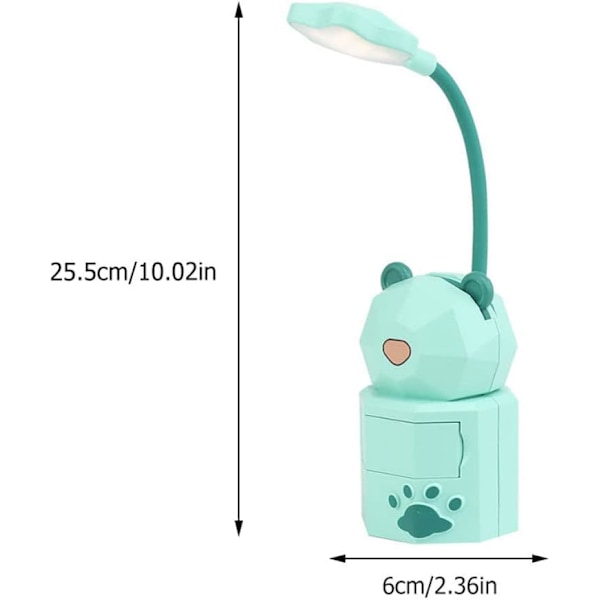 1 stk USB Natlampe til Børn Genopladelig Skrivebordslampe Bordnatlampe Børnenatlampe LED Natlampe Miniature S