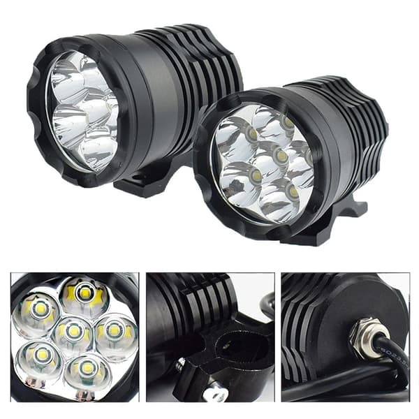 2 stk. LED-spotlight til el-køretøjer og motorcykler