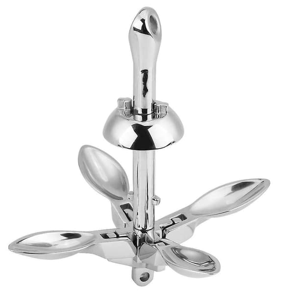 Anker til sammenklappelig båd, båd i rustfrit stål Grab Hook Anchor Amaring Hardware Remplac