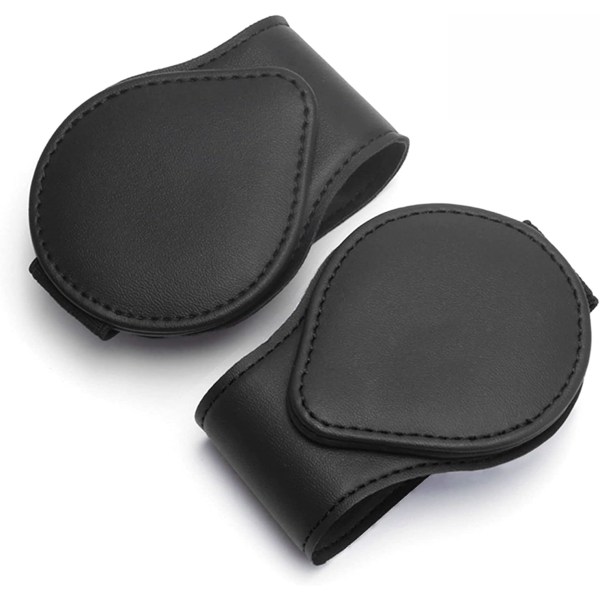 2-pack bilglasögonhållare universell solskärm för solglasögon