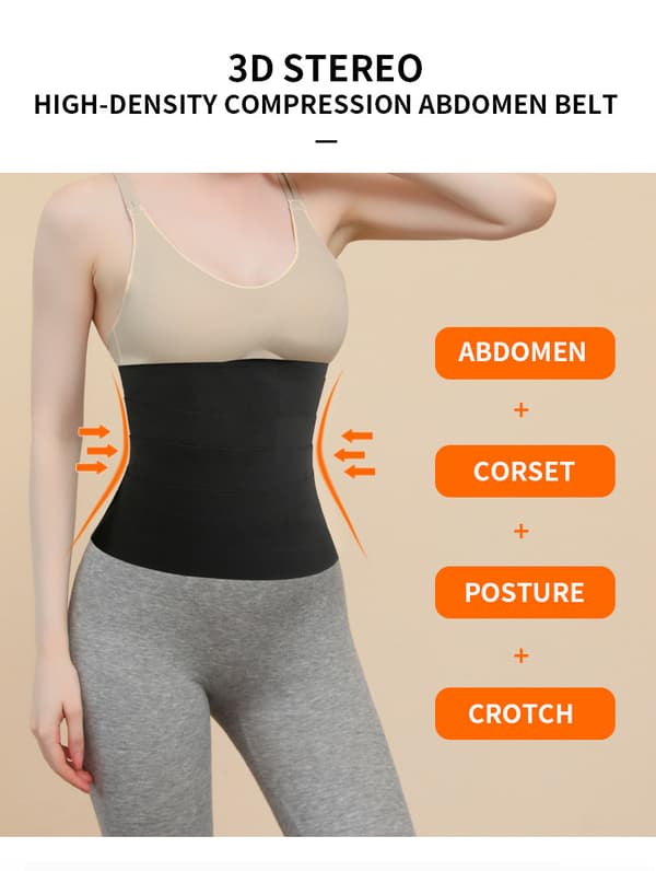 Midjetrener for kvinner Sauna belte mageinnpakning Plus Size