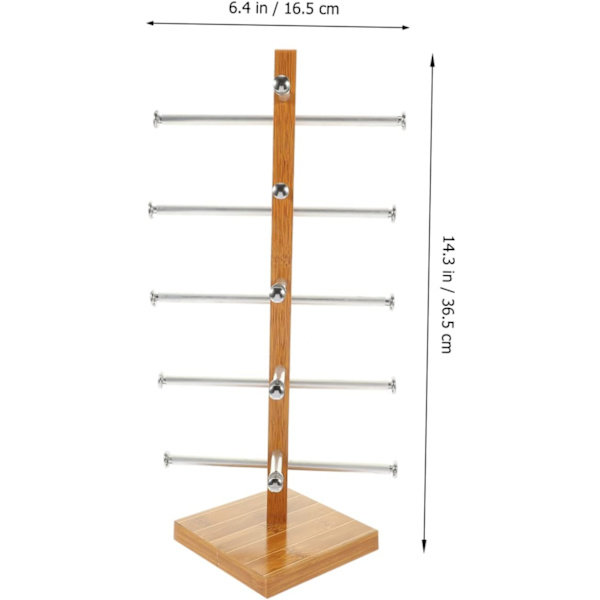 (H36.5cm) Briller display rack briller rack tre display rack ex