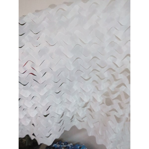 Solskyddsnät, solskyddsnät, rent vitt snökamouflagenät, 4x5 meter, vitt d