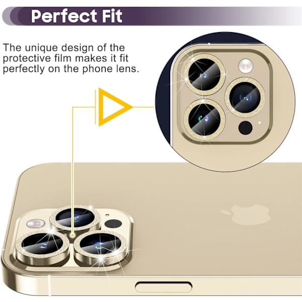 Takakameran suojus iPhone 14 Pro/14 Pro Max -kameran suoja