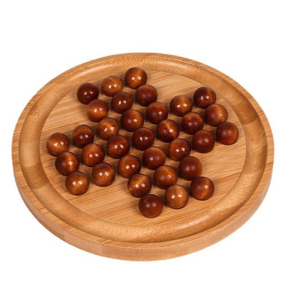 Brädspel - Solitaire - Träkula