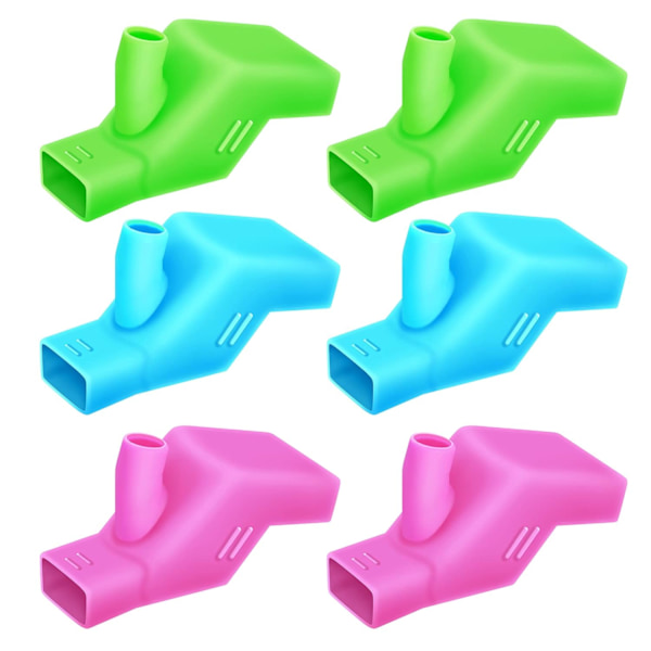 6PCS Silikon Kran Vattenkran Förlängare Pip Handtvätt Vattenkran Sin