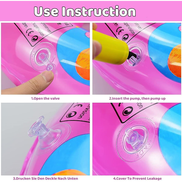 (Havfrue bukser loop + havfrue arm loop) baby bøje, pool bøje, bab