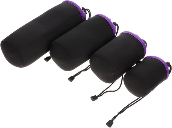 Violte 4-pack kameraväska reflexkameraobjektiv reseorganisatör