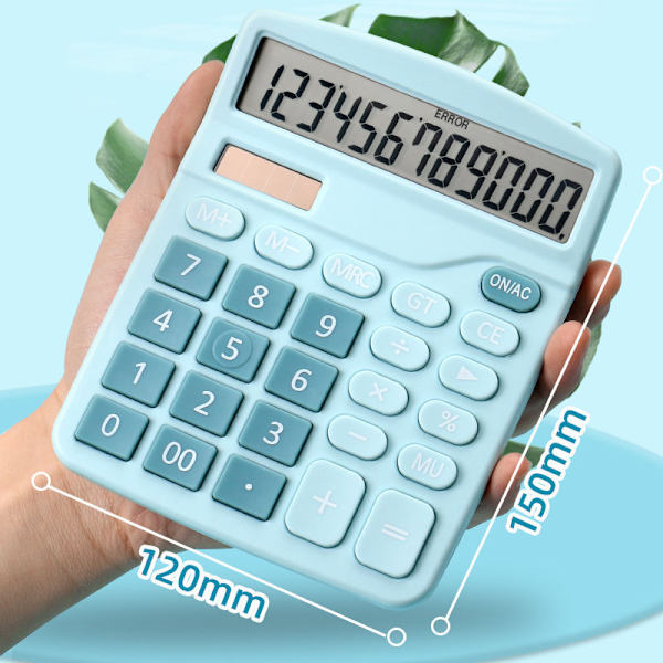 Kontorskalkylator 12 siffror (Blå)