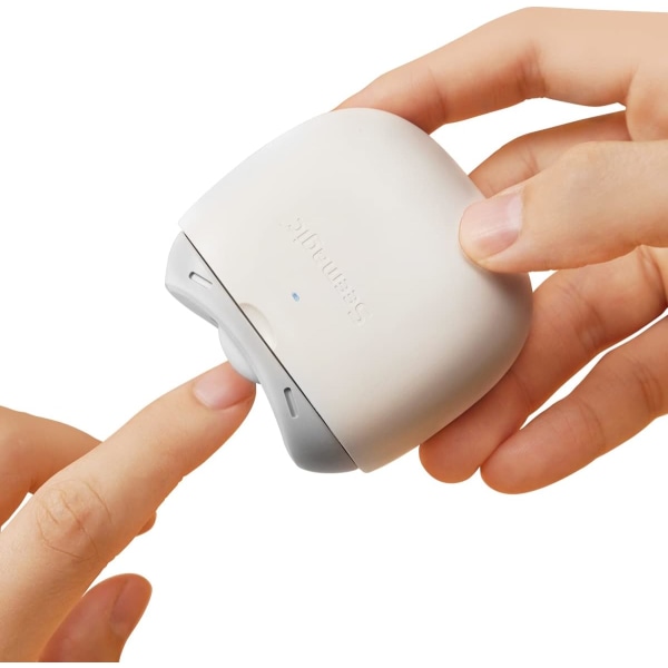 Elektrisk automatisk nagelklippare med ljus & 2 hastigheter, nagelklippare och