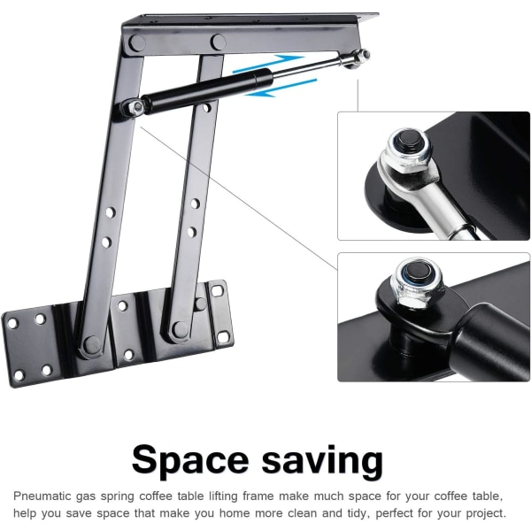 1 par kaffebordløftemekanisme Kaffebord Hardware Spring F