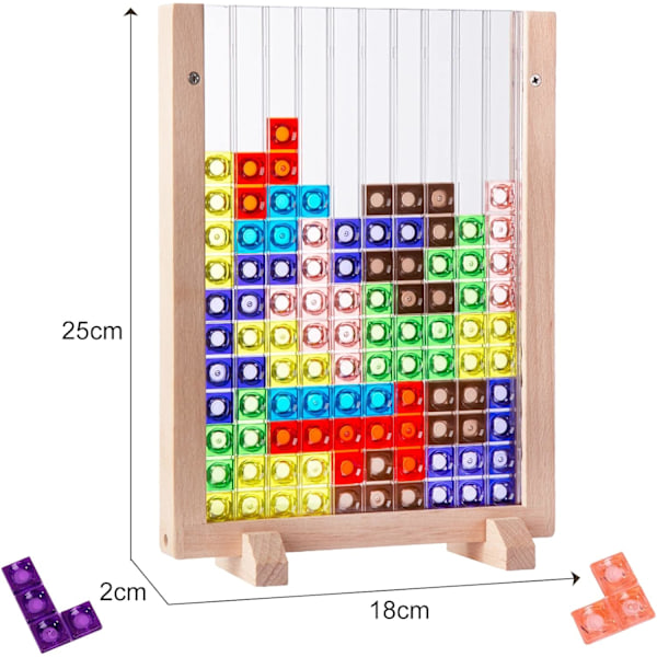 Palikat Puzzle, 3D Läpinäkyvät Aivot Teaser Lelut, 3D Palapelit, Lelut 3 4 5 6 7 8 9 10 Vuotiaille Pojille Tytöille Lapsille H