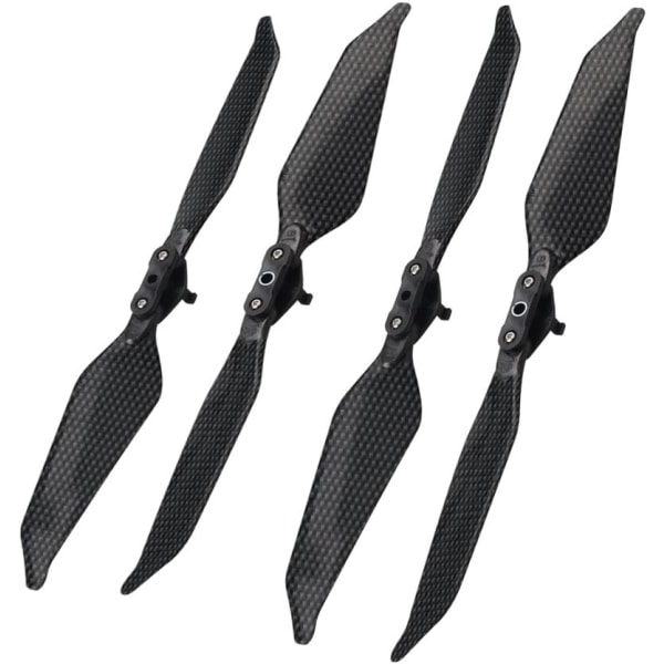 2 par karbonfiber propeller 8331 lavt støyfoldbare blader